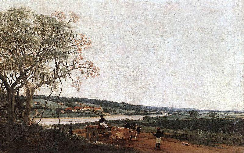 Frans Post The Ox Cart china oil painting image